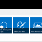 SharePoint site menu